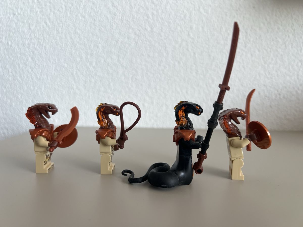 Lego Giocattoli: Char&Pyro Schlangen LEGO Ninjago – Usato da Glattpark(Opfikon) venduto da c.harnischmacher 2