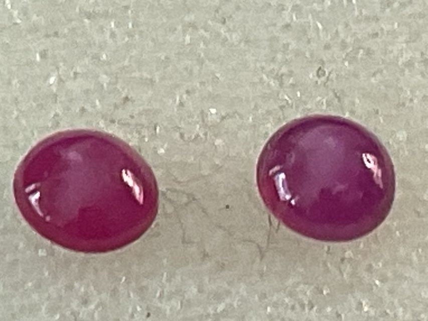 Pietre preziose: Sternrubine Paar 2.6ct – Nuovo (secondo la descrizione) da luzern venduto da Alpendorf1