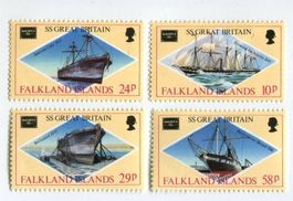 Briefmarken "Schiffe". Falklandinseln.