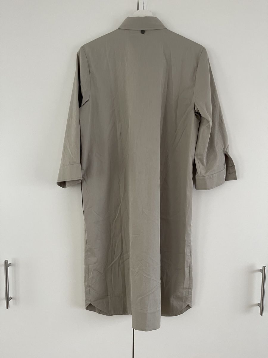 Kleider: YOU. Justwhite Hemdblusenkleid Gr. 38 grau – Gebraucht aus Stans von lion85 5