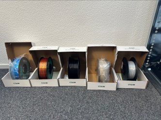 Stampanti 3D: 5 Rollen 3D Drucker Filament, Diverse Farben, Neu – Usato da Jona venduto da tsbm2