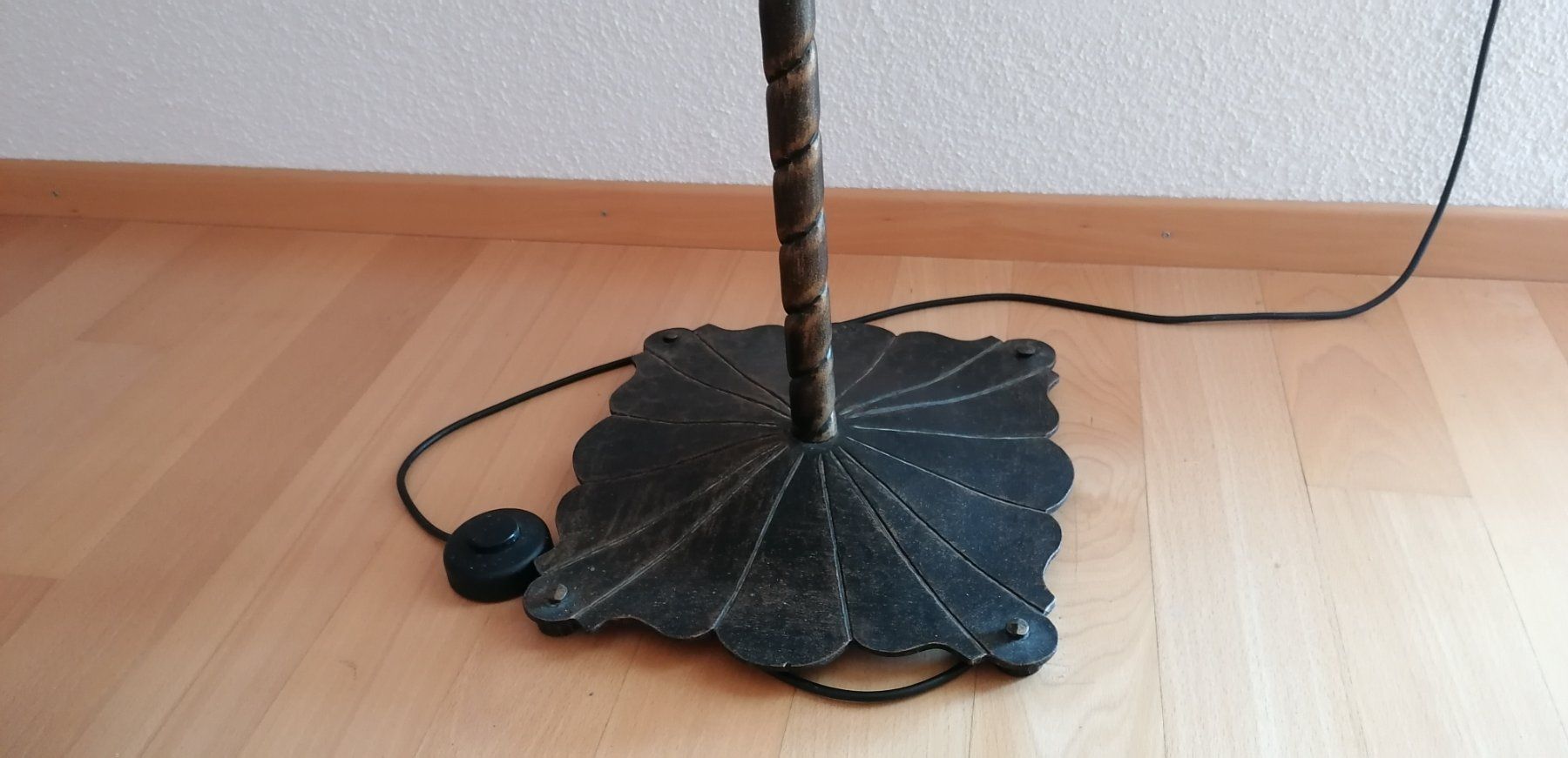 Lampes: Stehlampe schmiedeeisern, Vintage – D'occasion à Sulgen par bfederle 2