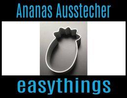 Ausstechform Ausstecher Ananas Frucht Kekse Guetzli Küche