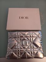 Dior Original Neu Kosmetiktasche Silber New Liene unbenutzt