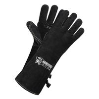 BLACK FOREST FOX PRO 300 Aramid Grill Handschuhe Schwarz