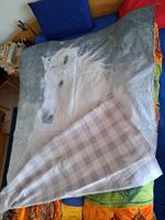 Herding Kinder Bettwäsche Set, Pferd, Grau/Weiss, TOP!