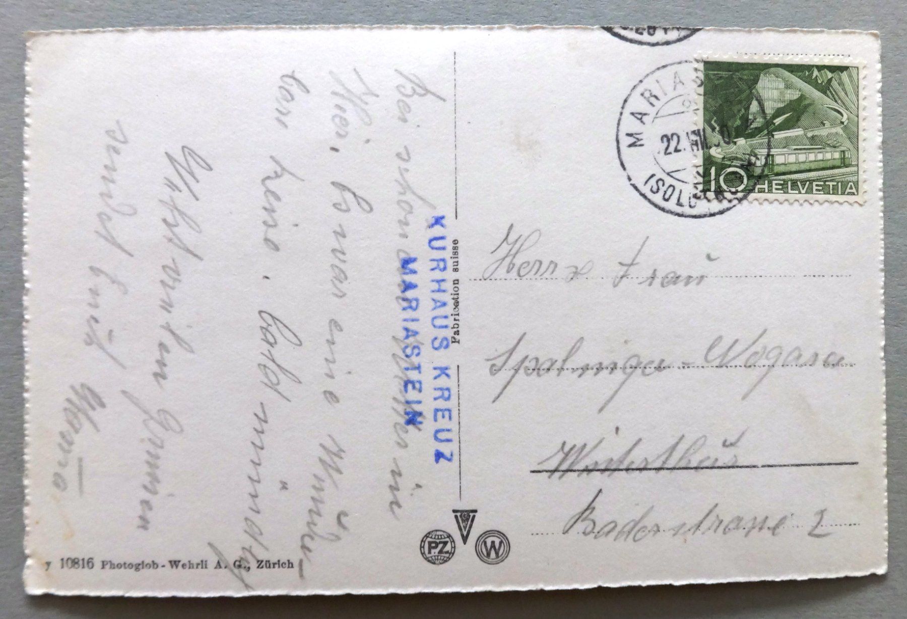 Cartes postales: Mariastein, Kirche – D'occasion à Fétigny par Billy2miny 1