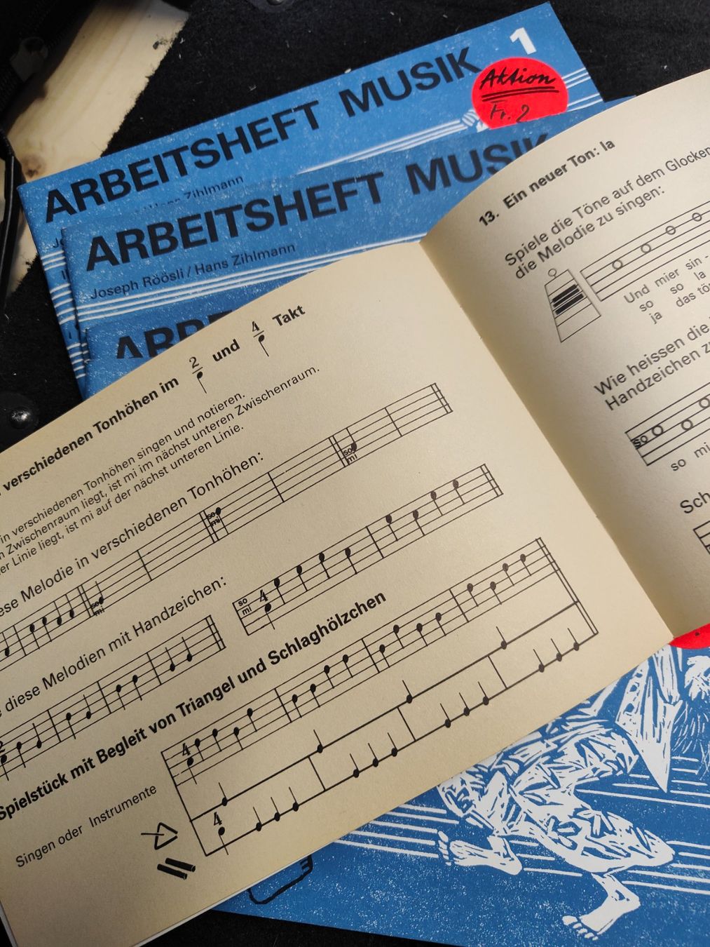 Strumenti musicali: Arbeitsheft Musik – Nuovo (secondo la descrizione) da Davos-Platz venduto da musikhauskollegger 3
