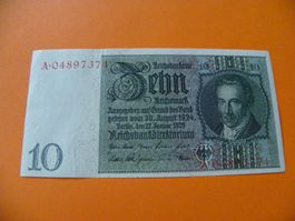 10 Reichsmark  Berlin 1929 - Historische Rarität, Wie Neu