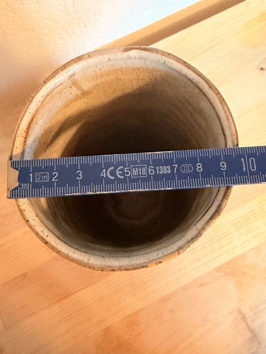Vasi & Recipienti: Keramikvase mit Farnmotiv – Usato da Wangen an der Aare venduto da Logsio 5