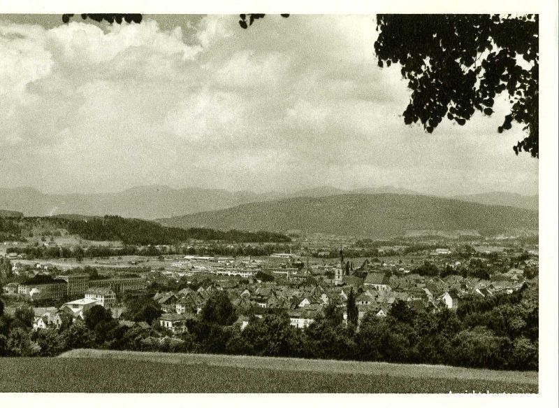 Cartoline postali: Zofingen - vom Heiternplatz aus c1965 – Usato da Emmenbrücke venduto da teestube