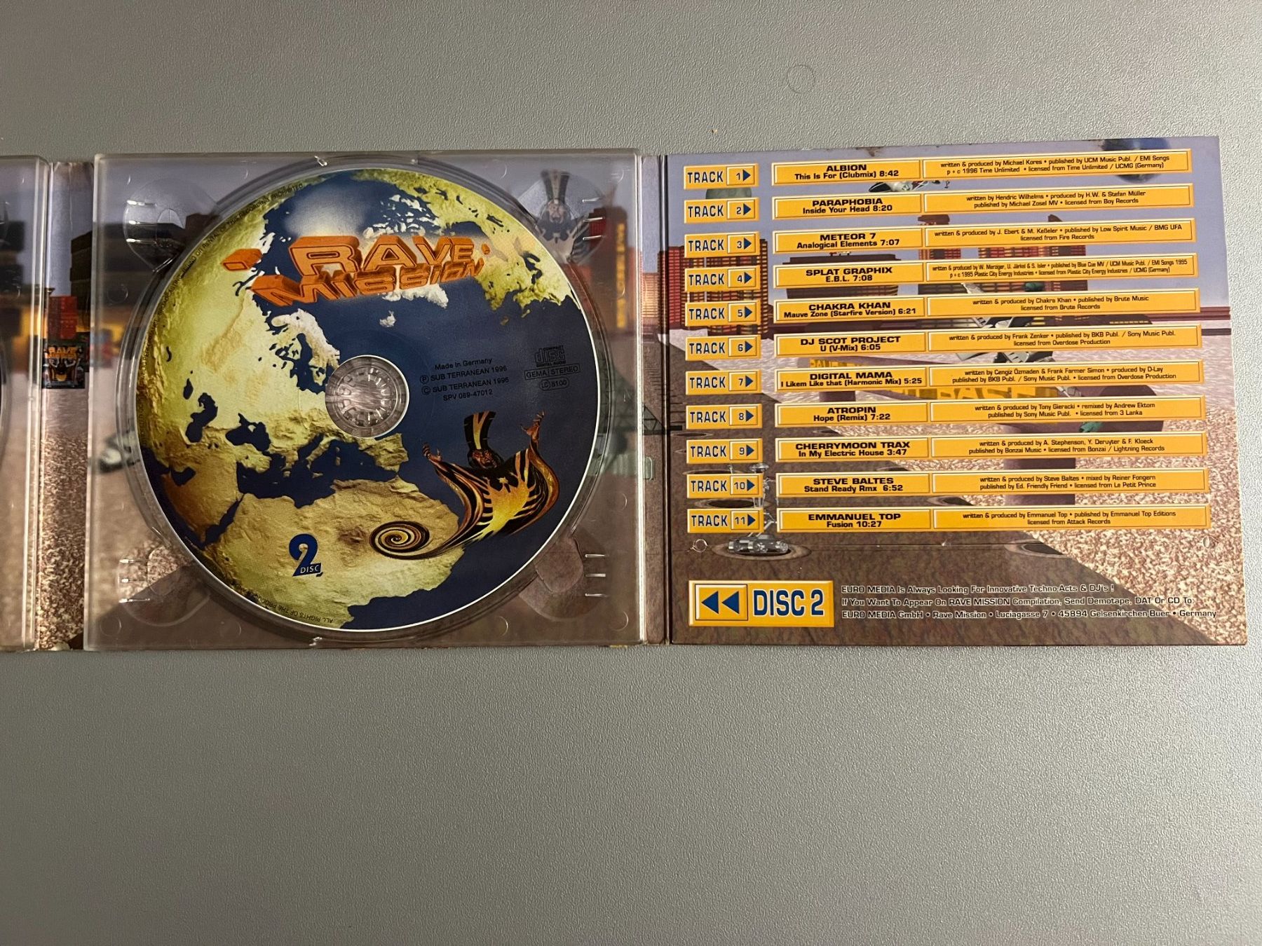CD: Rave Mission Volume VI (2CD) – Usato da Rivera venduto da poweradem05 4