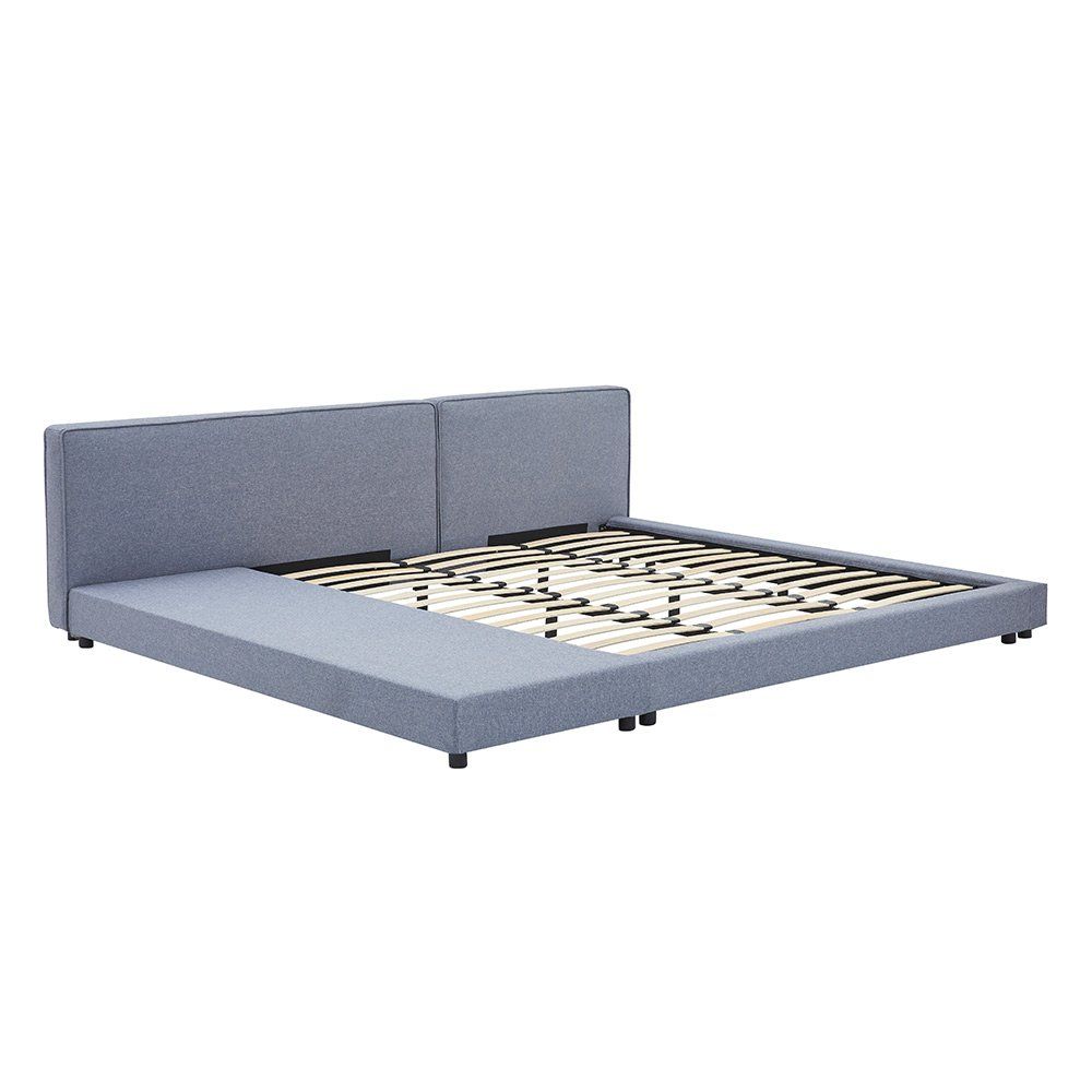 Letti: Bett KOSMOS mit Ablage - 180x200cm - Grau – Nuovo e nell'imballaggio originale da Wallenwil venduto da toesstal-vertrieb 4