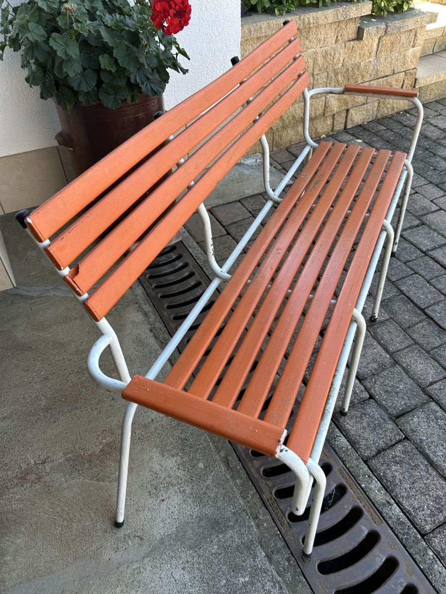 Bänke: Banc de jardin vintage Schaffner    – Gebraucht aus Thierrens von Bigla 4