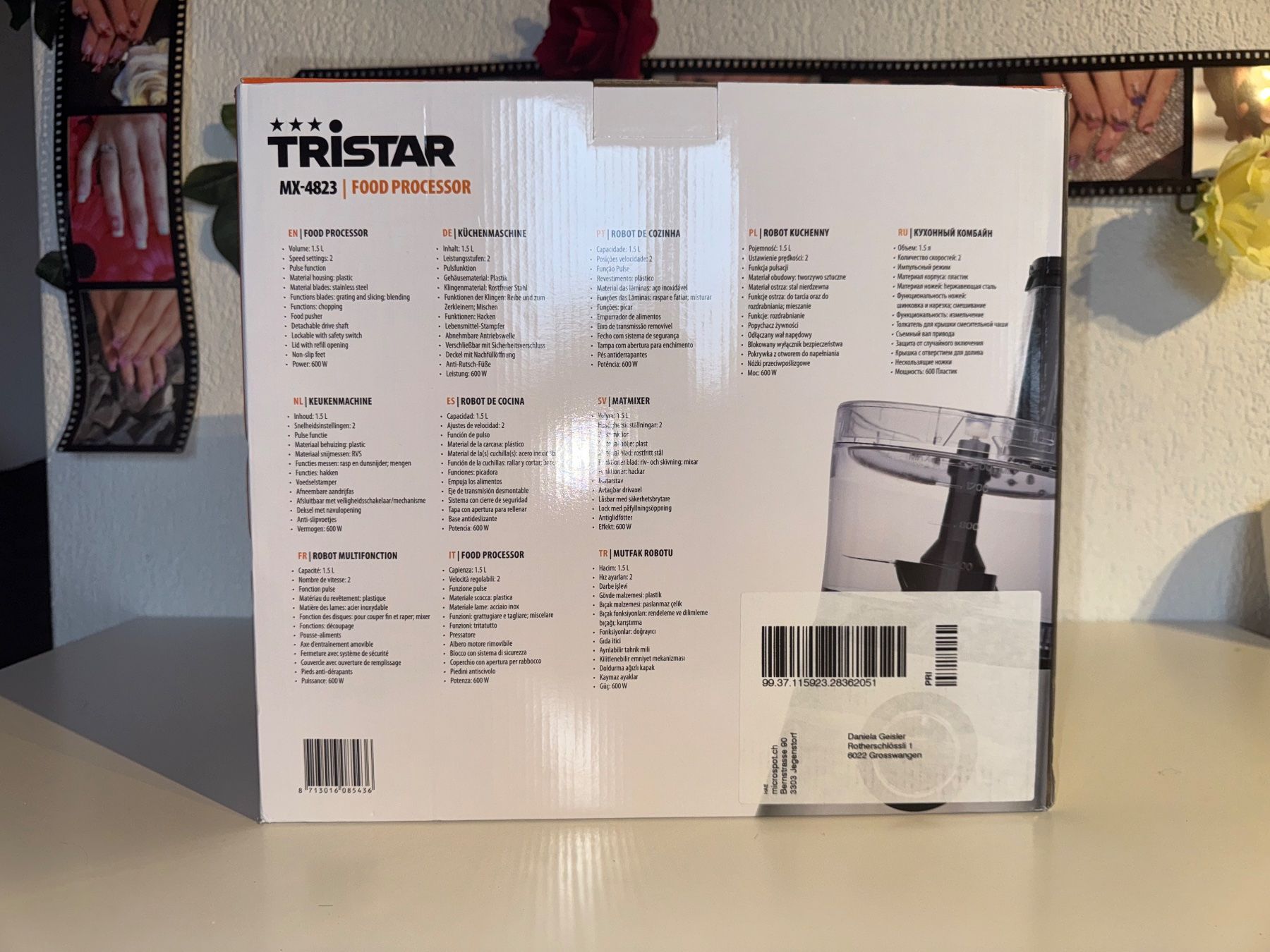 Elettrodomestici da cucina: Tristar MX 4832 Küchenmaschine – Usato da Grosswangen venduto da Second_hand_paradise 2