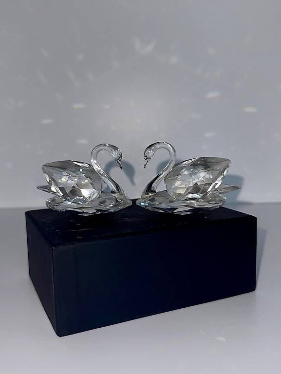 Statuette: Swarovski Schwanenpaar  – Usato da Schaffhausen venduto da cke_ffn9 2