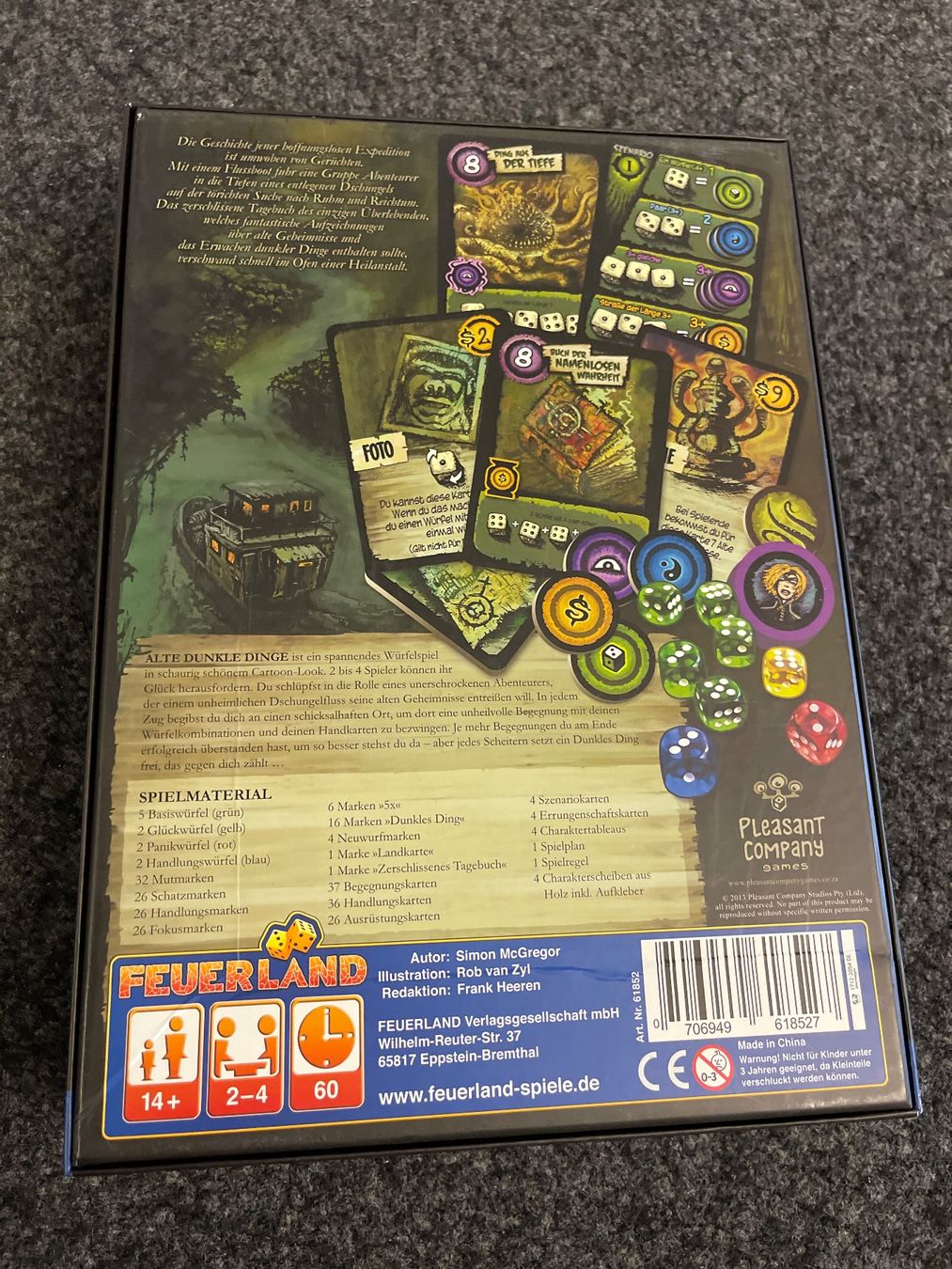 Spiele: Alte Dunkle Dinge - Brettspiel – Gebraucht aus Thun von BanjoDan 1