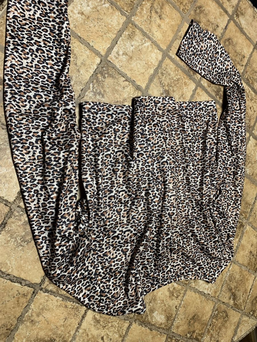 Giacche: Chic Cardigan con laccetti- cotone leopardato-1 size – Nuovo (secondo la descrizione) da Gordevio venduto da LanaZimm 7