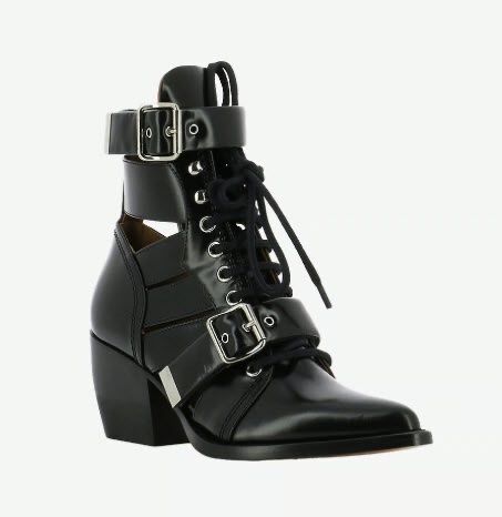 Chloé Scarpe da donna: Chloé Rylee Cut-Out Ankle Boots – Usato da Zürich venduto da SeldaY 3