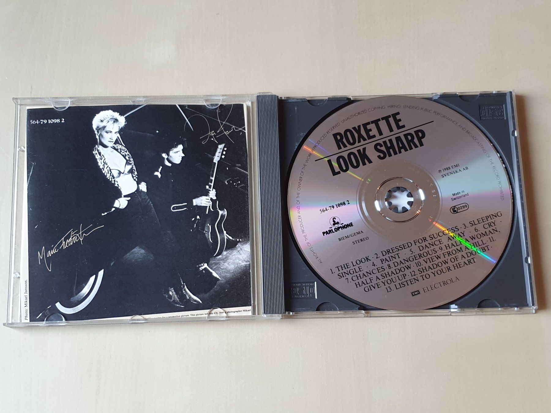 CD: Roxette Look Sharp – Usato da Stansstad venduto da collectorsshop 2