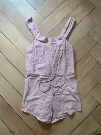 Jumpsuit puderfarben - S