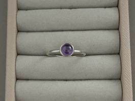 Original Pandora Malerisches Tröpfchen Ring violett