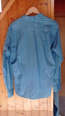 Hemd Herren, Befeni, Gr. L , blau