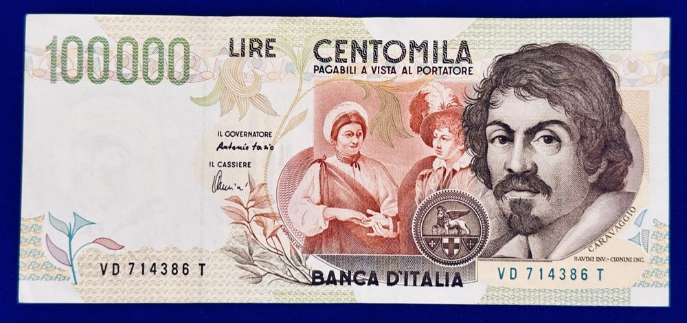 100'000 Lire 1994 Italien Banknote in Top Zustand (Gebraucht) in ...