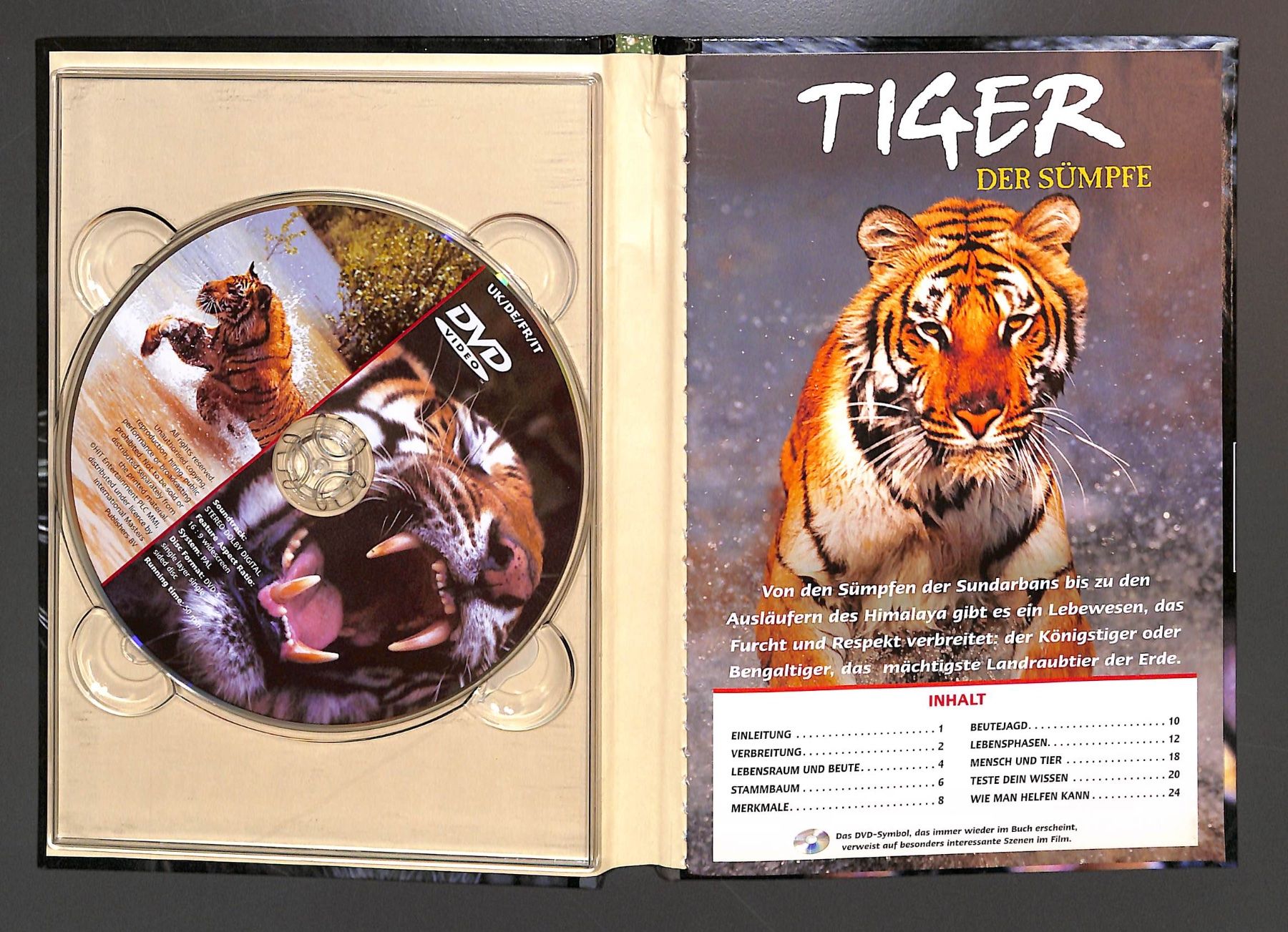 Tutti i DVDs: TIGER DER SÜMPFE 🐯 DVD NEU & OVP – Nuovo e nell'imballaggio originale da Zürich venduto da Nobs1 2