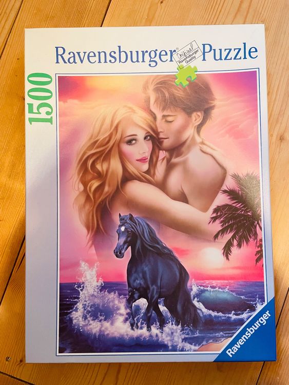 Ravensburger puzzle 1500 pezzi, il bacio di Klimt - Giochi Puzzle
