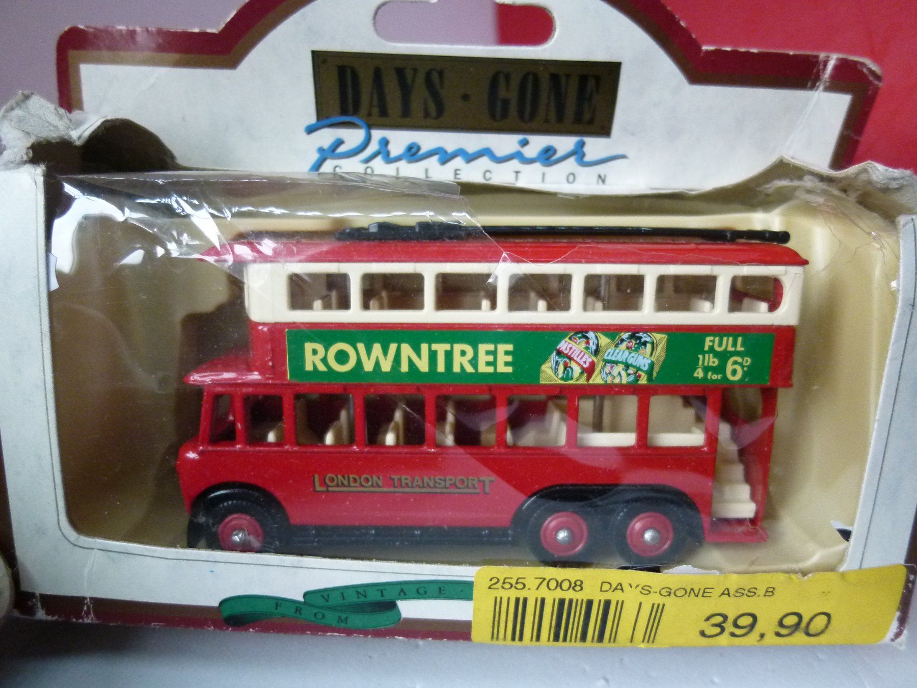 Modellini d'auto: ab  5.--   Doppeldeckerbus "Rowntree" von Days Gone OVP -9cm – Usato da Reiden venduto da alpina2