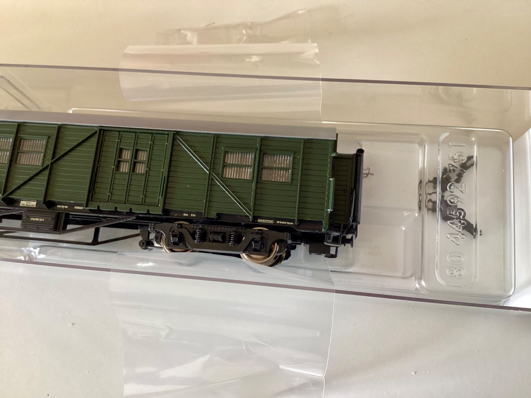 Roco Modelleisenbahnen: Roco 64578, MD4y-50 der DB. Epoche III – Neu und originalverpackt aus Vacallo von G1965 2
