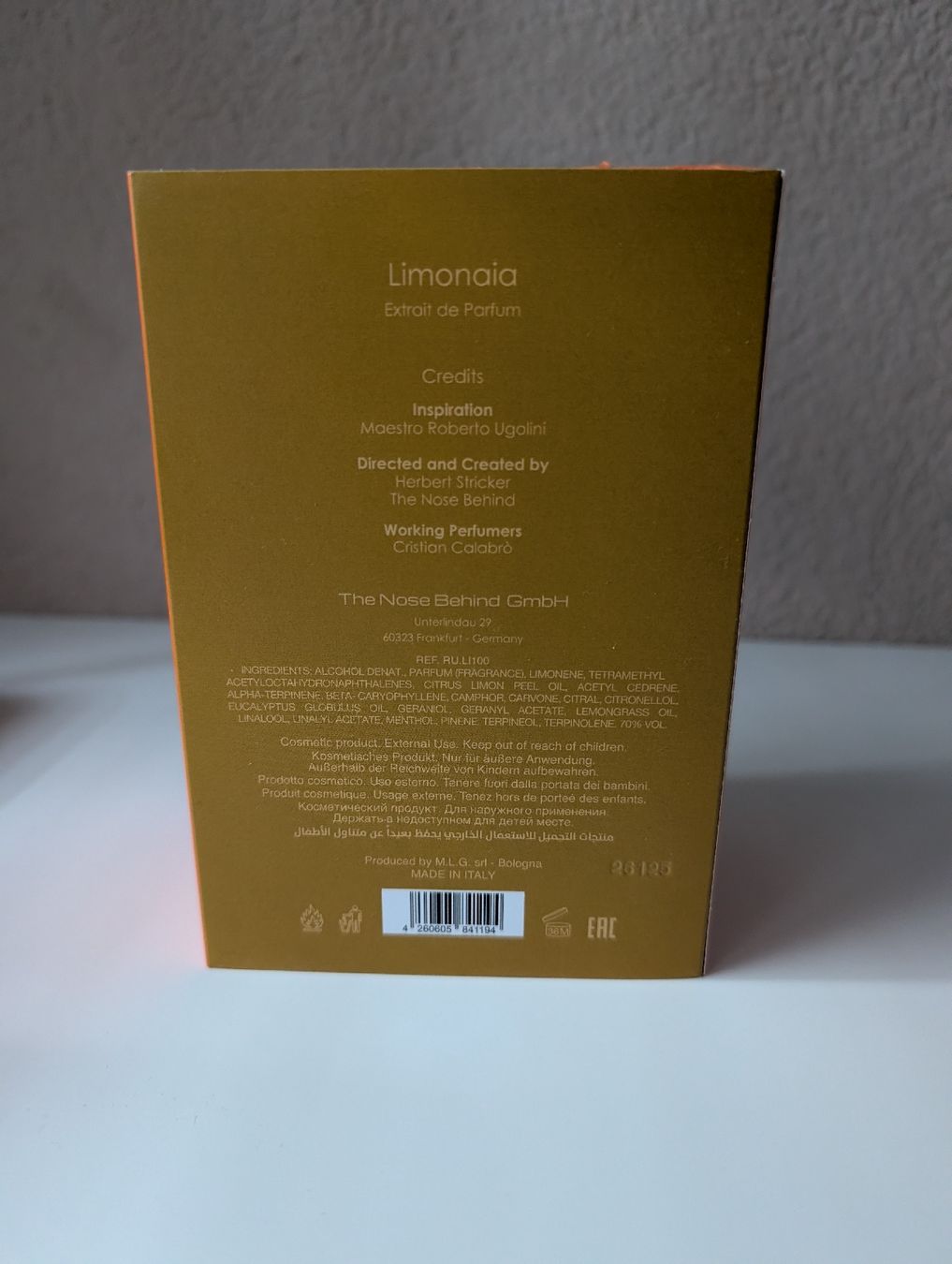 Parfums & Eau de Toilette: Roberto Ugolini | Limonaia | ca. 95ml – D'occasion à Altdorf UR par Mattia0226 3