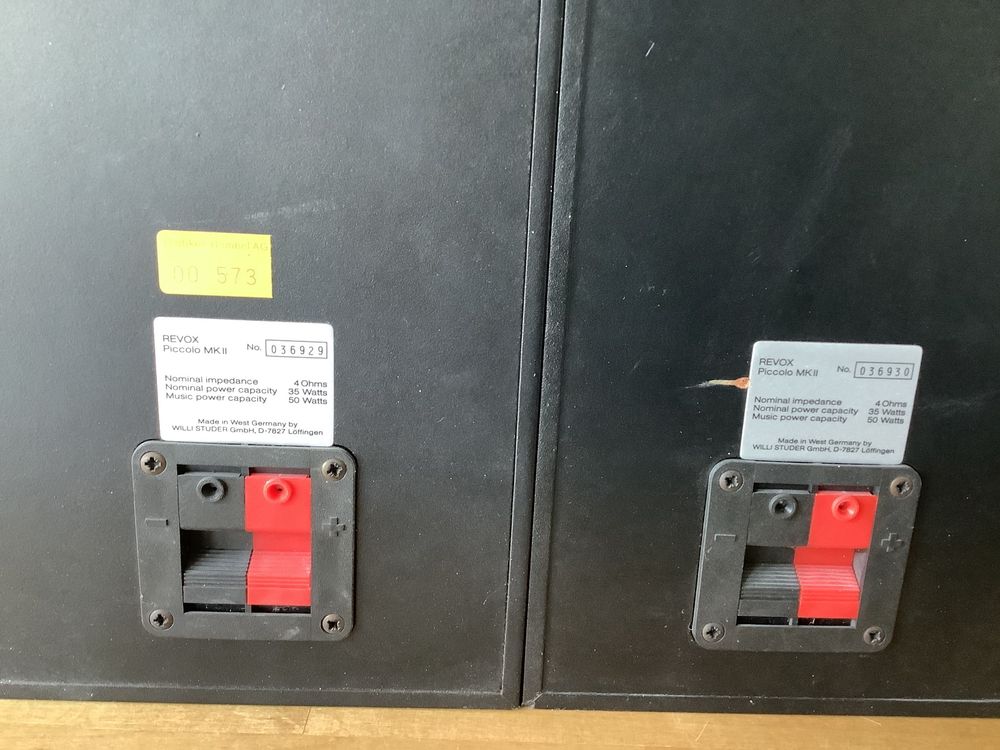 Revox PiccoloBass System mit 2x Piccolo MK 2 Kaufen auf Ricardo