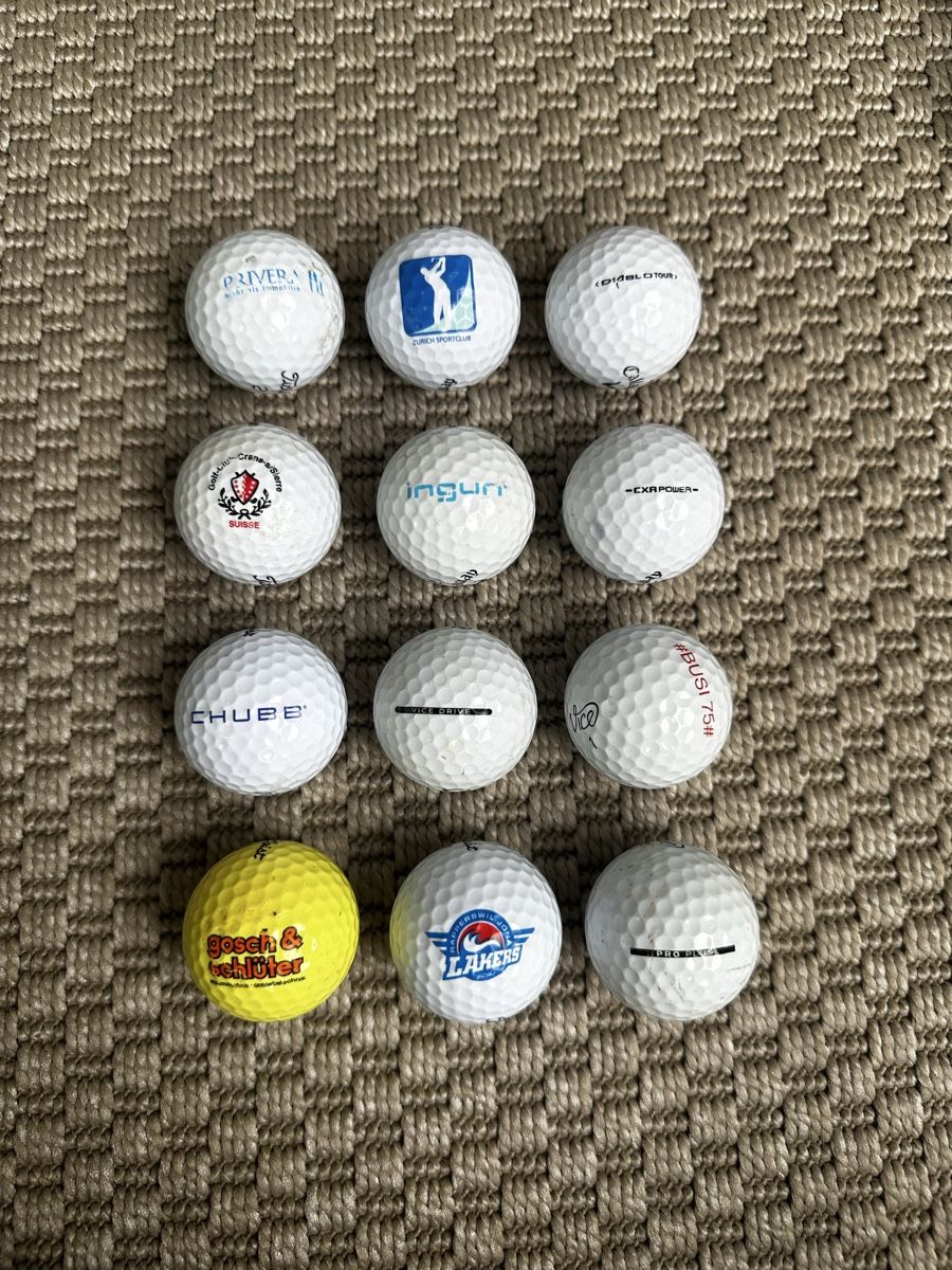 Palloni: Diverse Golfbälle mit Logo - Titleist, Callaway, Vice – Usato da Zürich venduto da tobi_8032 1