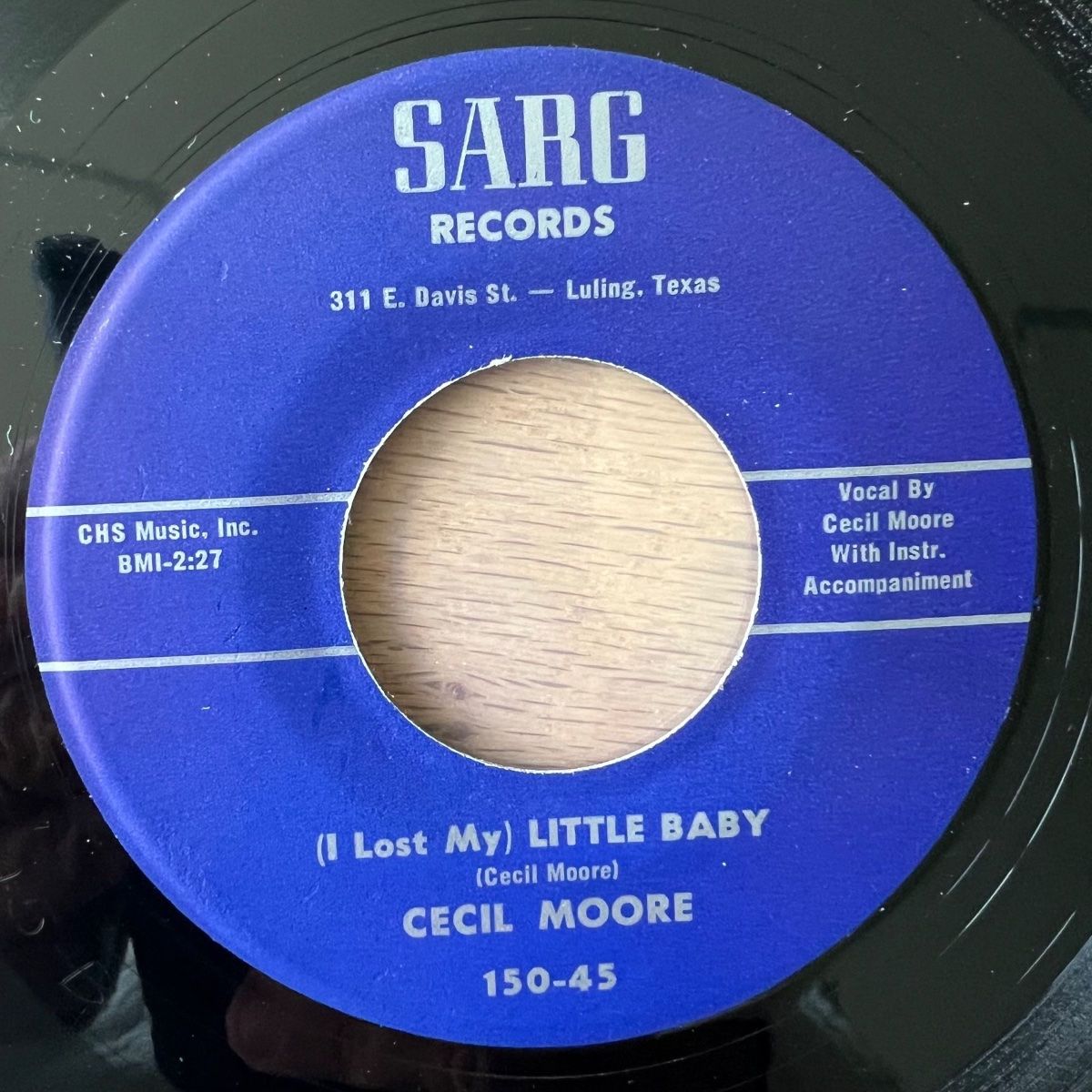 Schallplatten: Cecil Moore - Walkin' Fever / US-Press. RE von 1958 – Gebraucht aus Gais von soundcave57