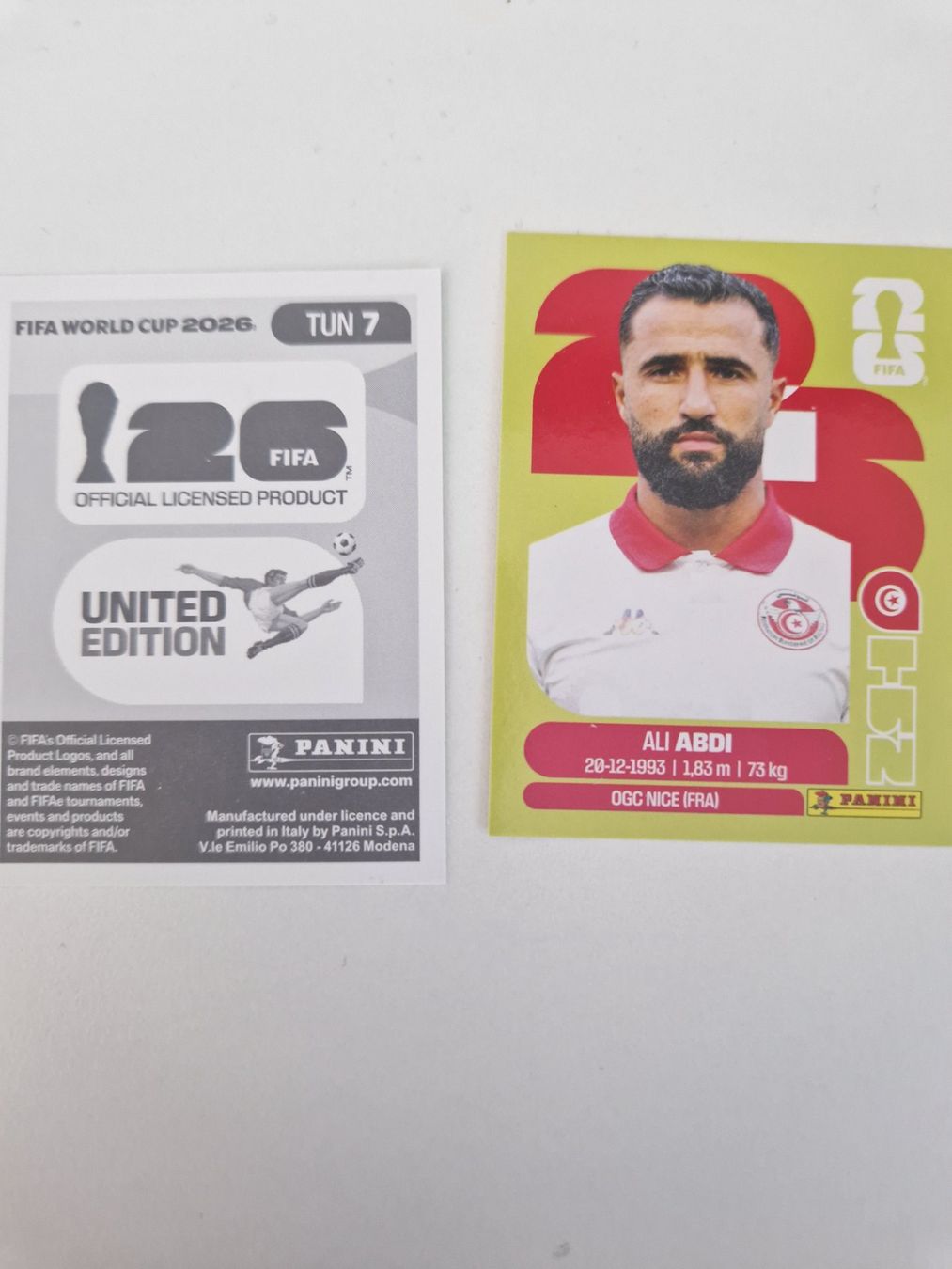 Panini Cartes à collectionner: Panini Sticker TUN7 – Neuf (Voir description) à Stüsslingen par white_angel86