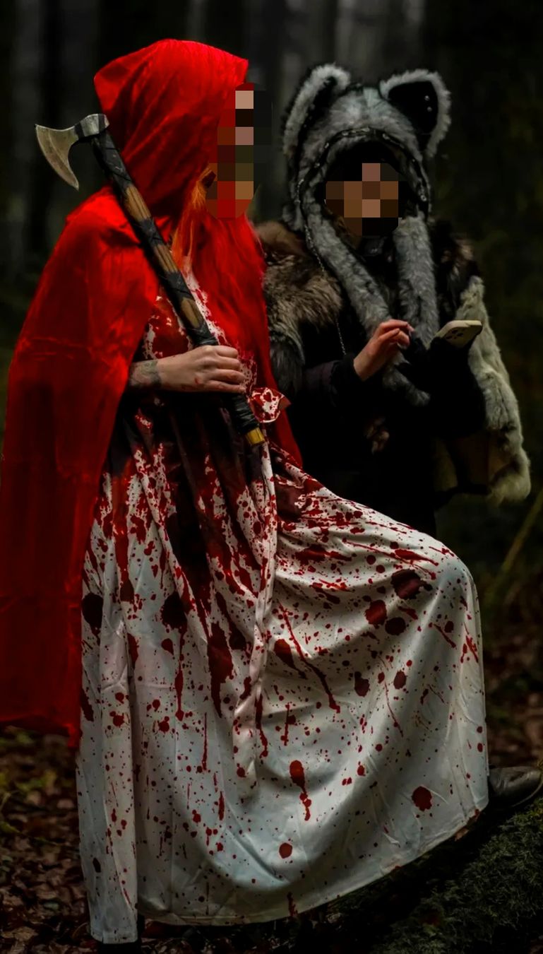 Costumi: Halloween Rotkäppchen-Kostüm – Nuovo (secondo la descrizione) da Biberist venduto da Belzebu 3