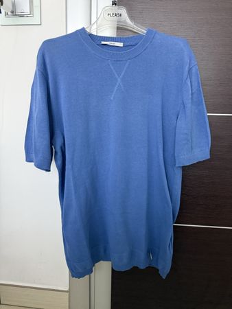 Maglia maniche corte Gaudì blu cotone taglia M come 