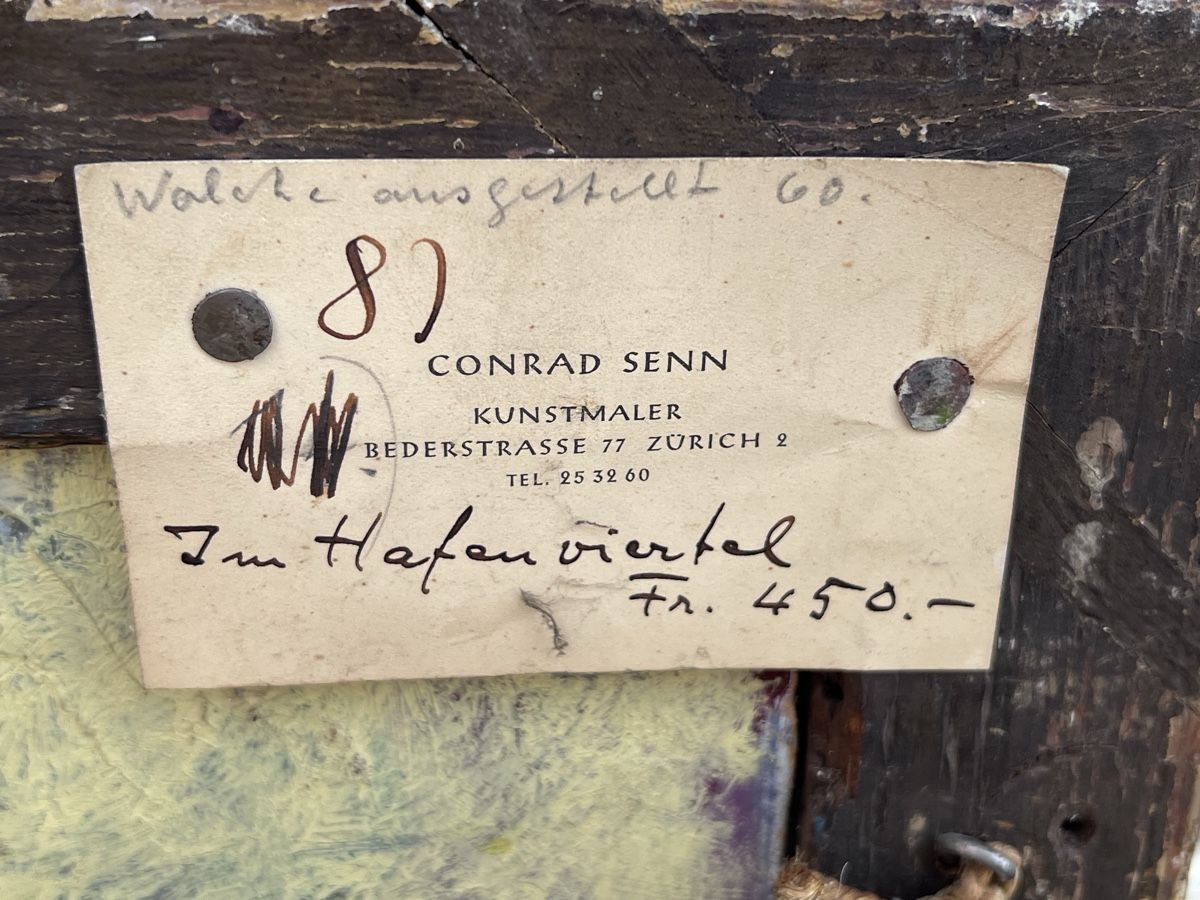 Dipinti: Gemälde ,Conrad Senn (Nr: 423) – Usato da Glattfelden venduto da maa_qcj8 8