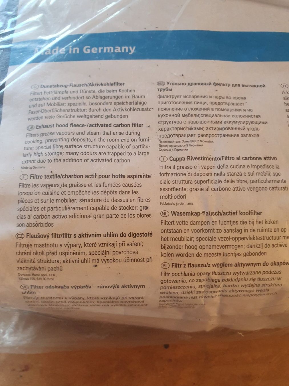 Cappe di aspirazione: Xavax Dunstabzugflausch – Usato da Zürich venduto da loosebone 1