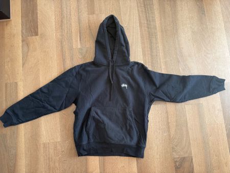 Kapuzenpullover Stüssy schwarz