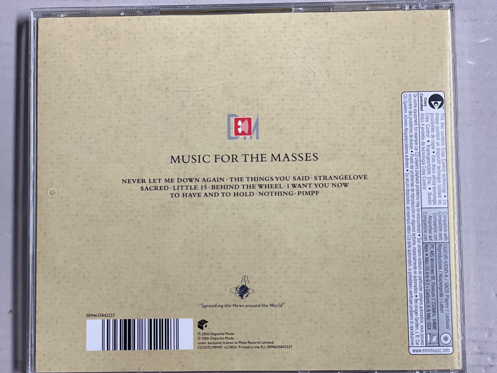 CDs: Depeche Mode – D'occasion à Muri b. Bern par AdidasCollector 1