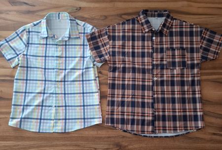 Jungen Kurzarmhemden 2er Set, Gr. 158
