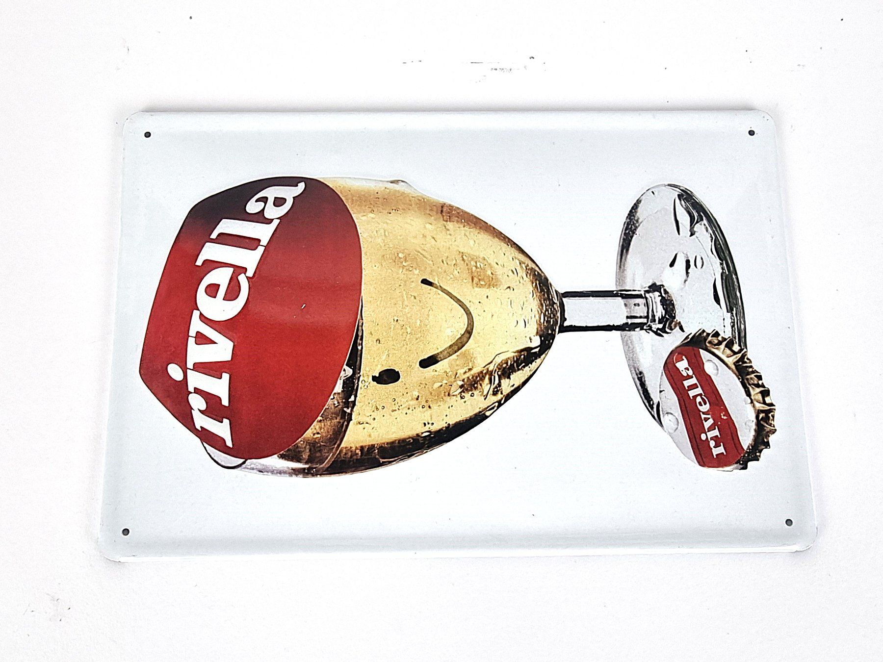 Rivella Schilder: Rivella Metallschild – Gebraucht aus Urtenen-Schönbühl von Restwert_Schoenbuehl 2