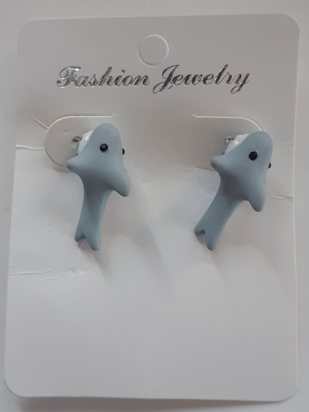 Orecchini pendenti & Orecchini a lobo: Boucles d'oreilles - Requins – Nuovo e nell'imballaggio originale da La Chaux-de-Fonds venduto da beasach 1