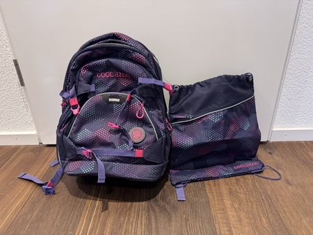Coocazoo Rucksack mit Zubehör - Ideal für die Schule!