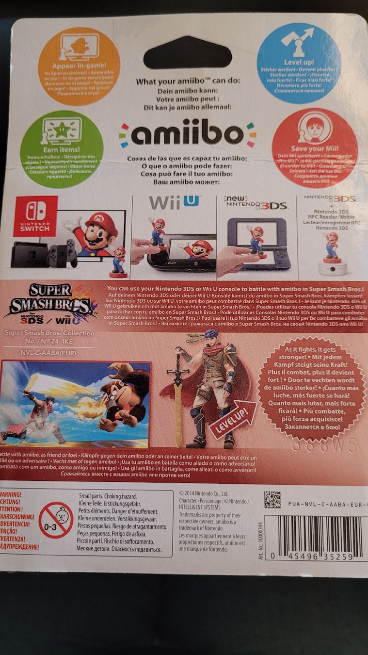 Nintendo Figuren: Amiibo Ike Super Smash Bros. Neuf – Neu und originalverpackt aus Bavois von ric_sh6k 2