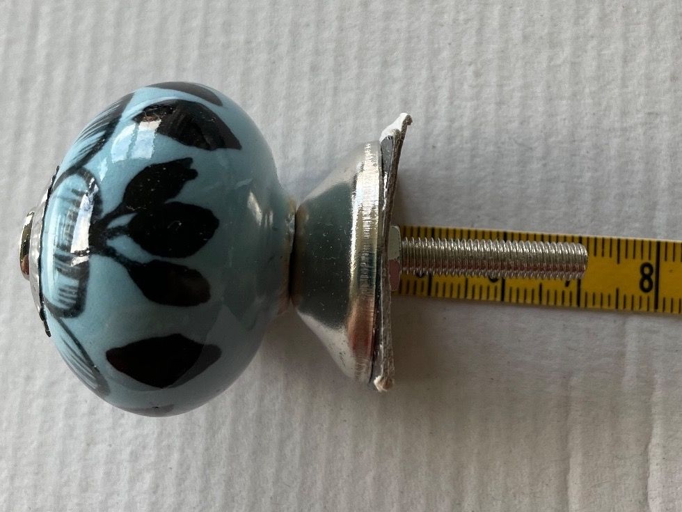 Bottoni: KNAUF Keramik hellblau – Nuovo e nell'imballaggio originale da Zürich venduto da echt01 1