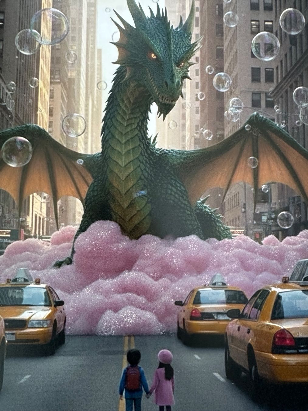Foto & Immagini: Bubble Studio: Dragon Encounter in NYC, signiert 3/50 – Nuovo (secondo la descrizione) da Meilen venduto da Art-Friend 2